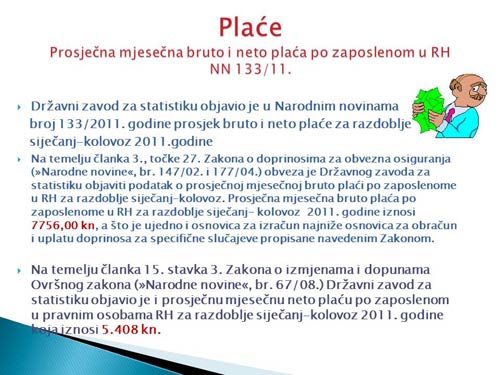 Prosječna plaća u hrvatskoj 2020 narodne novine